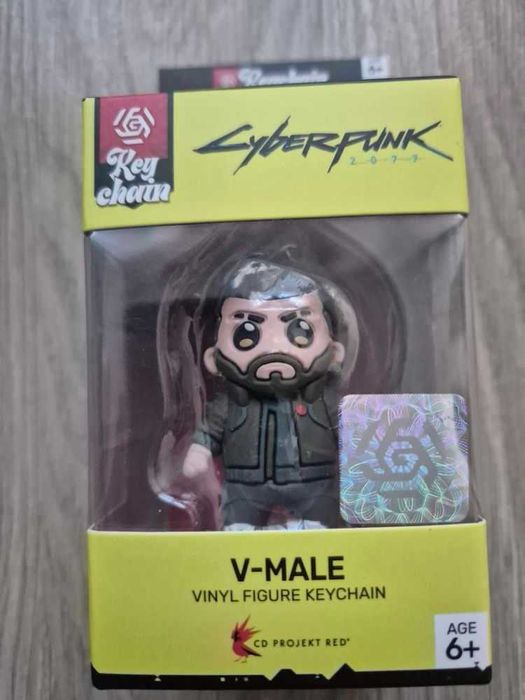 brelok 3D Cyberpunk 2077 – V-Male (nowy)