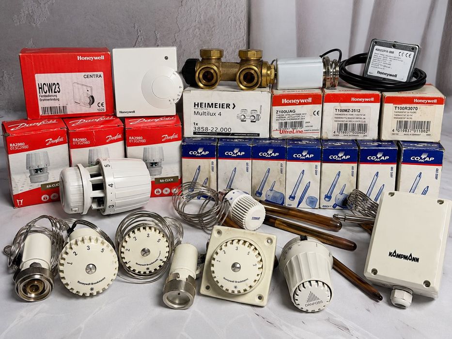 Лот автоматики опалення Honeywell Danfoss COMAP Heimeier