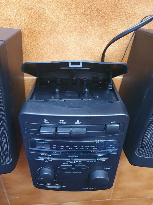 Aparelhagem, leitor cassetes