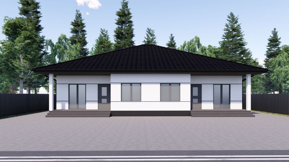 Будинок дуплекс 90кв.м Боратин