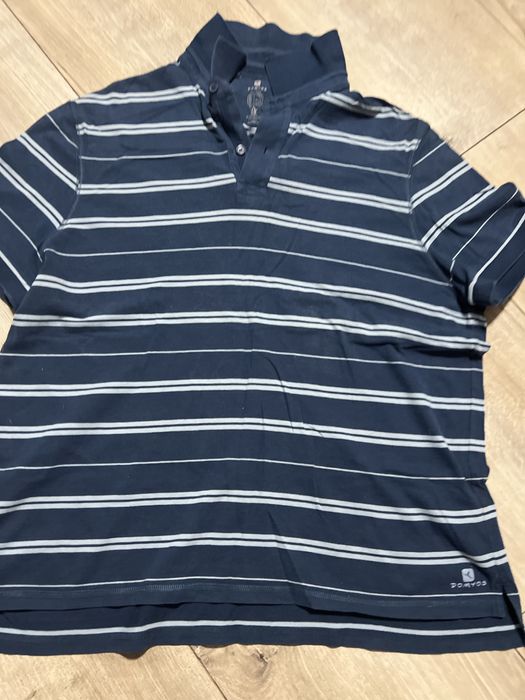 Koszulka w paski polo domyos