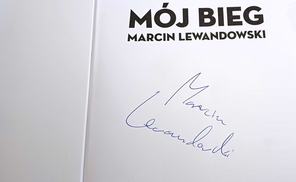 Mój Bieg - Marcin Lewandowski z autografem