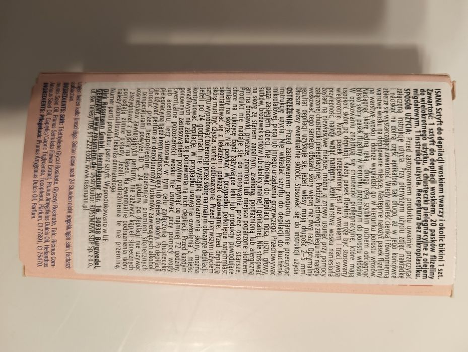 Sztyft do depilacji Isana