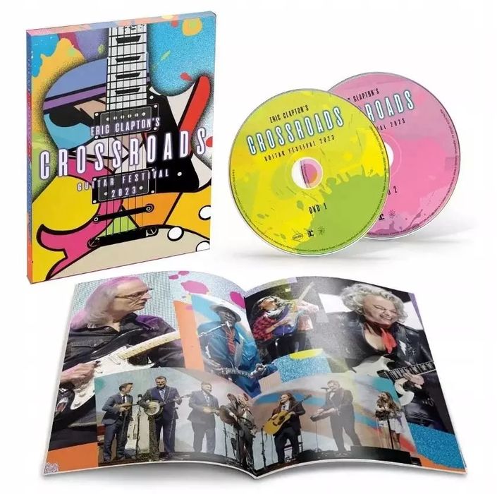 Crossroads Guitar Festival 2023, 2 Dvd. Nowy Produkt