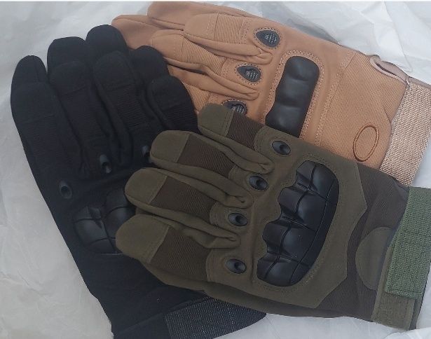 Нові армійські тактичні рукавички з ударними вставками,повнопалі!