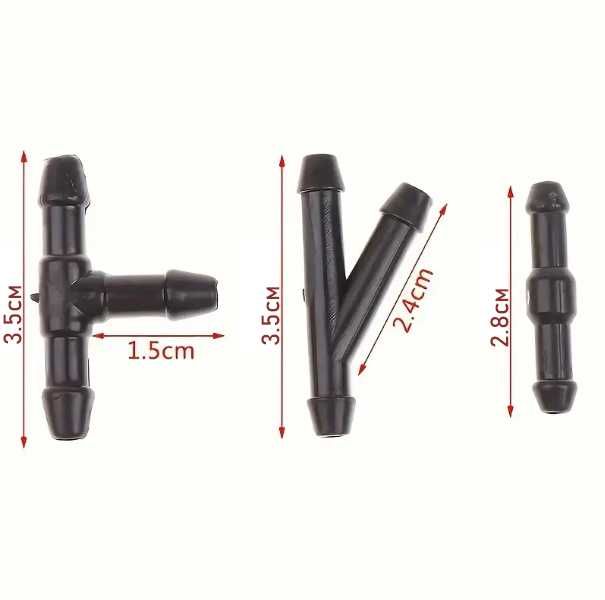 Зєднувач фітинг трубки шланга омивача лобового скла на ВСІ АВТО 250грн