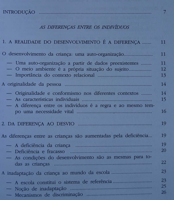 Integração da Criança Deficiente na Classe