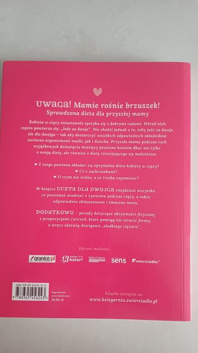 Książka Uczta dla dwojga. Przepisy dla mamy i dziecka