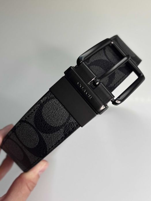 Шкіряний ремінь Coach | Кожаный ремень Коач | Нові