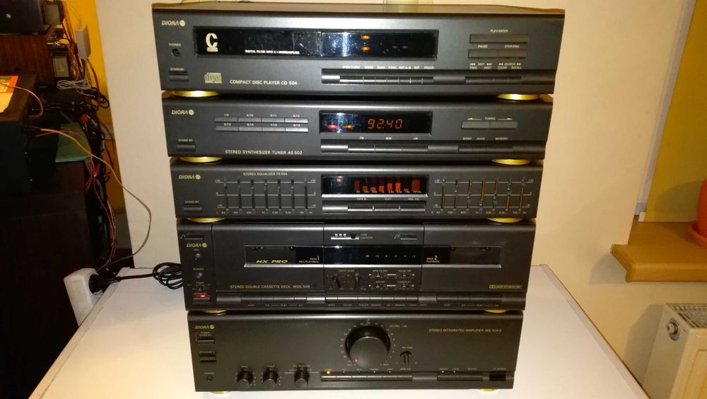 Wieża Diora 504/506 - idealny stan wizualny i techniczny