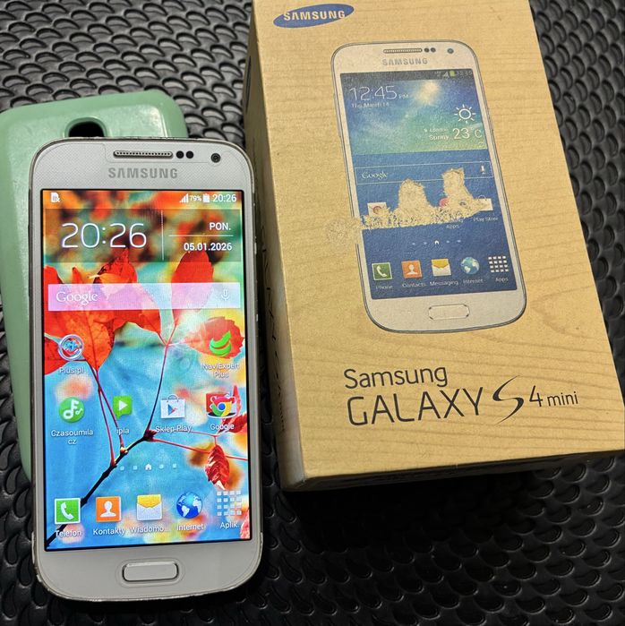 SAMSUNG  Galaxy S4 mini prawdziwy biały kruk w super stanie WARTO
