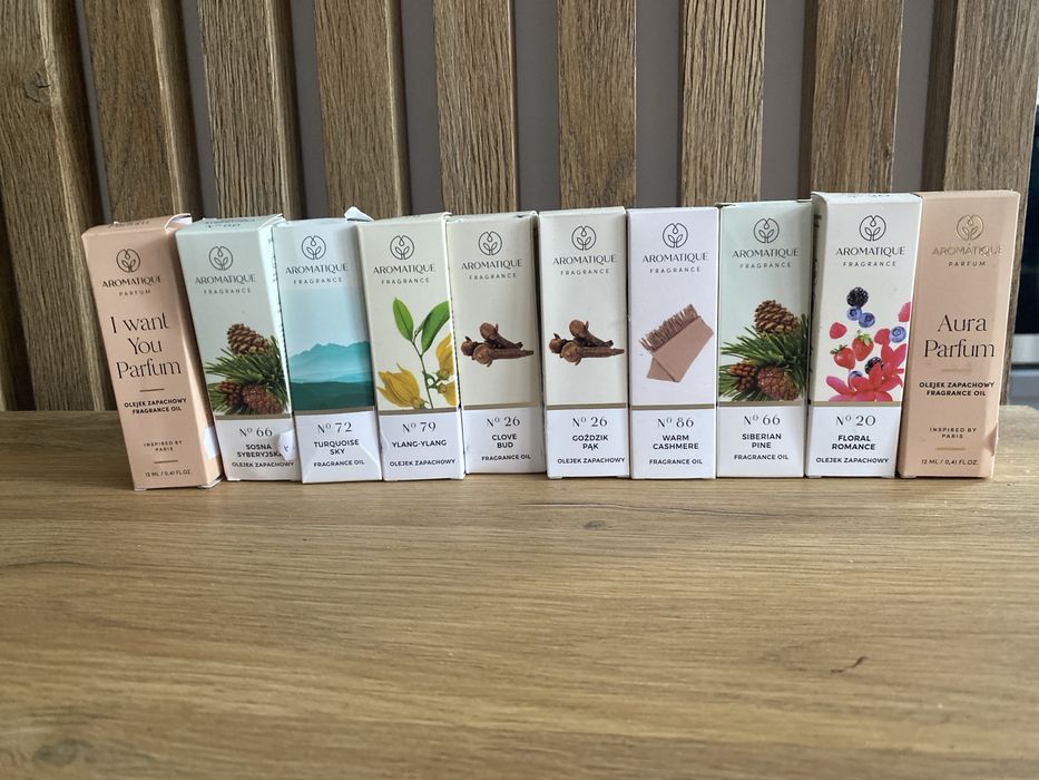 Zestaw olejek zapachowych 10 szt