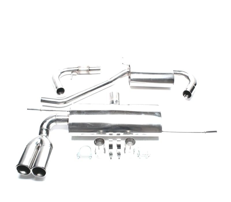 LINHA DE ESCAPE EM INOX VOLKSWAGEN VW GOLF V PARA AUDI A3 8P
