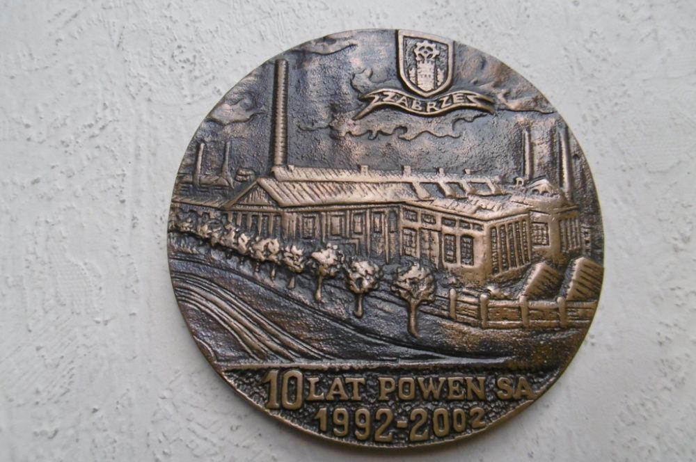 Medal pamiątkowy ZFMG Powen Zabrze