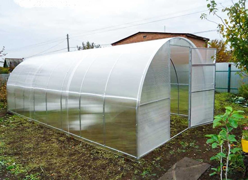 SZKLARNIA Mocna Ogrodowa 3x6m z poliwęglanu 6mm