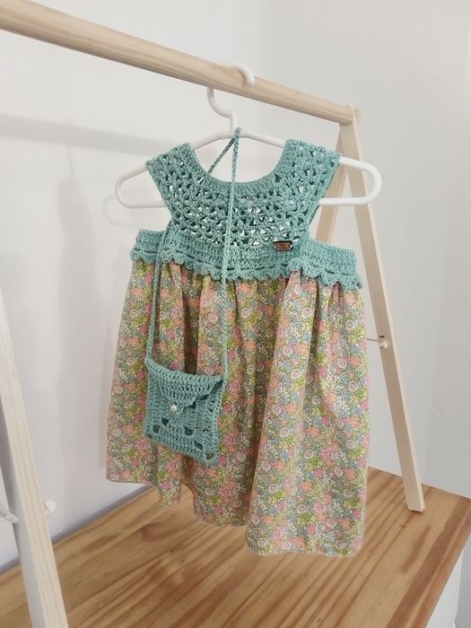 Vestidos em Crochet
