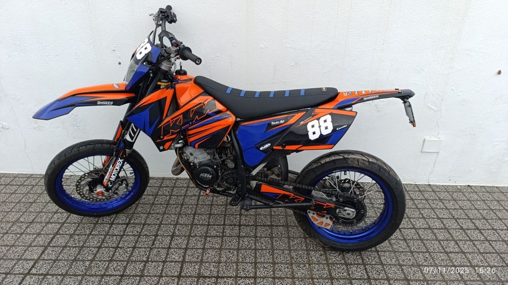 KTM 125 EXC 4KW carta 16 anos