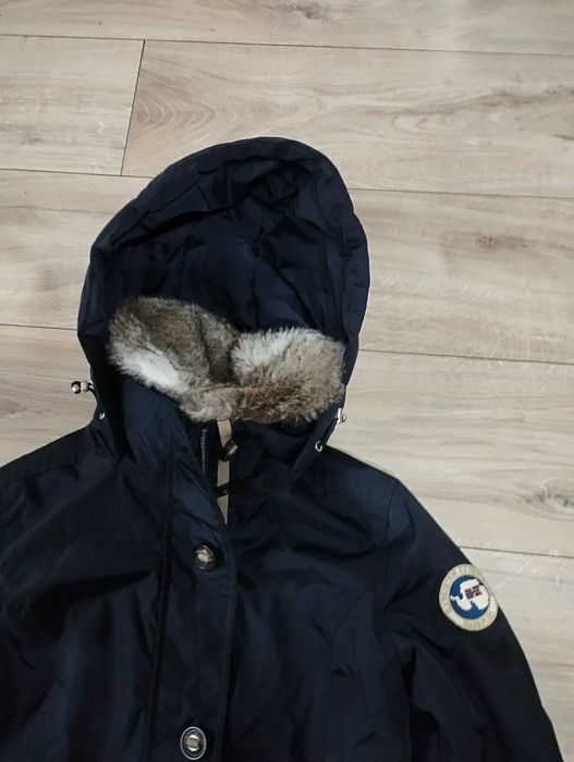 Napapijri Long jacket kurtka parka coat płaszczyk size S