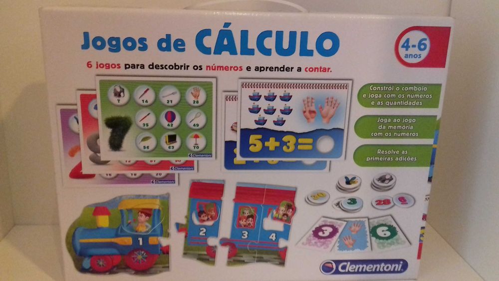 Jogos de Cálculo - idade 4/6 anos