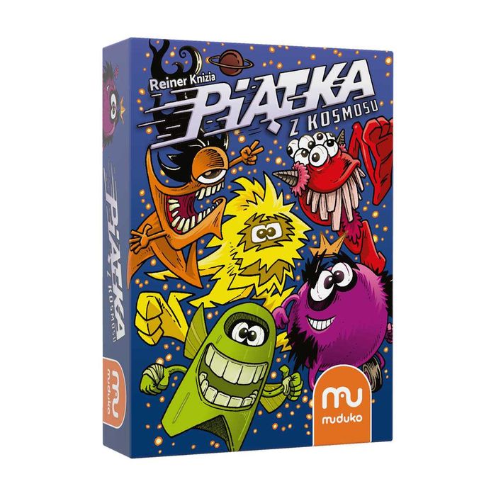 Gra karciana PIĄTKA Z KOSMOSU muduko