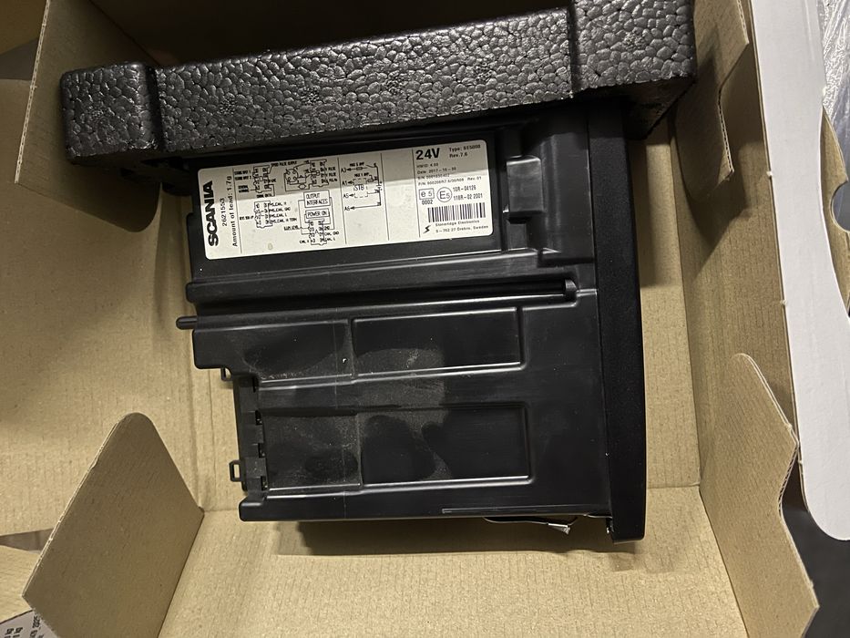 Tachograf Scania R SE5000 Rev. 7.6