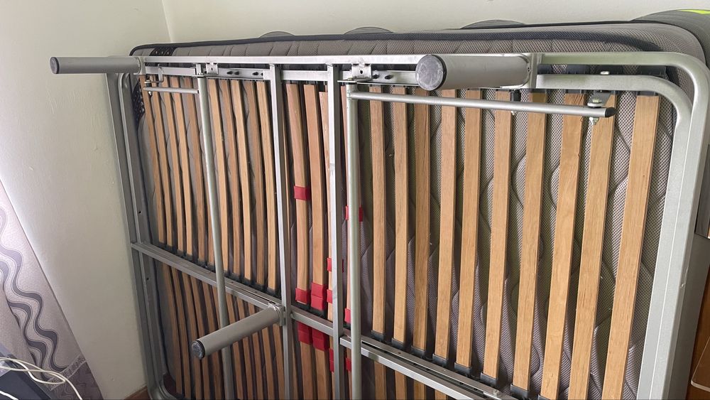 Estrado articulado elétrico + colchão