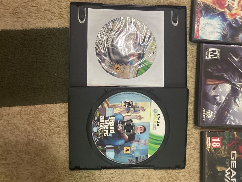 Диски с xbox 360