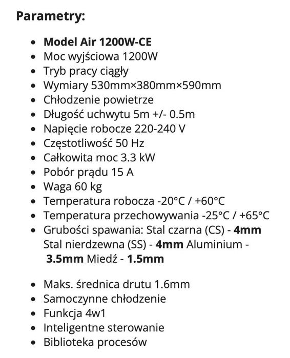 WYNAJEM Spawarka Laserowa Laser Spawalniczy Czyszczarka Laserowa