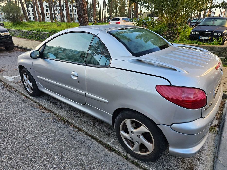 Peugeot 206 Descapotavel ano 2002