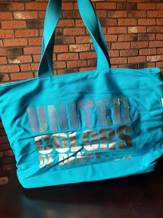 Benetton nowa torba sportowo-plazowa