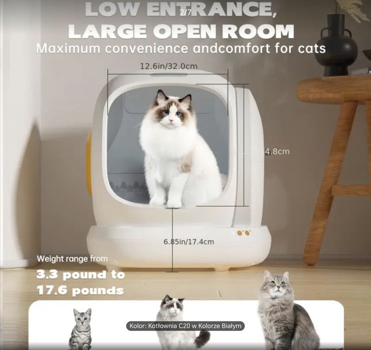 Kuweta automatyczna duza