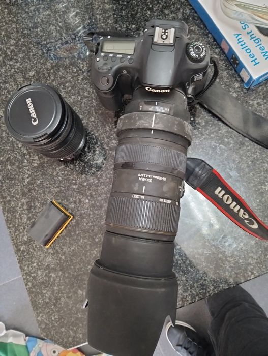Canon 60d mais lentes