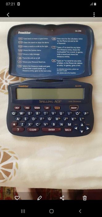Електронний словник "Franklin".