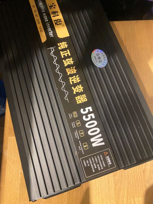 Инвертор  5500 вт 72в 72v 220v 220в Вольт чистый синус