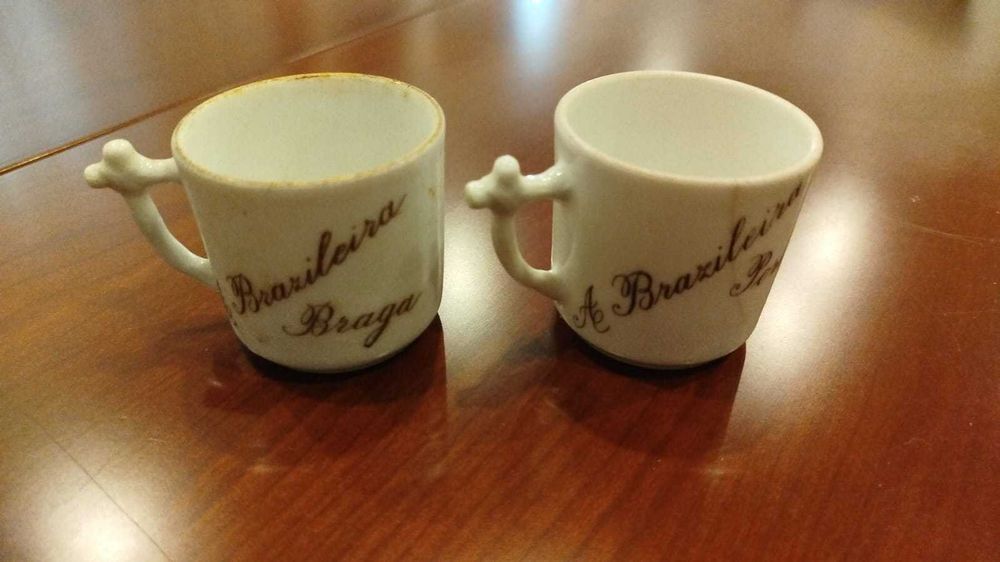 Chávena de café de A Brazileira (Porto), década de '70