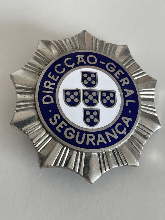 Crachá da polícia PIDE DGS + Cartao
