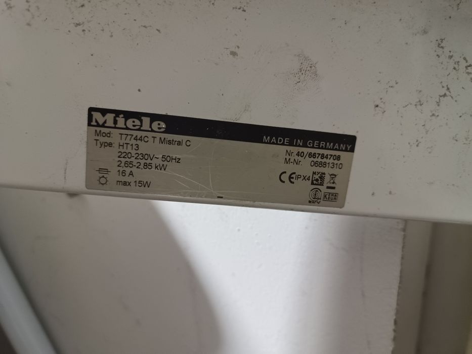 Suszarka miele części