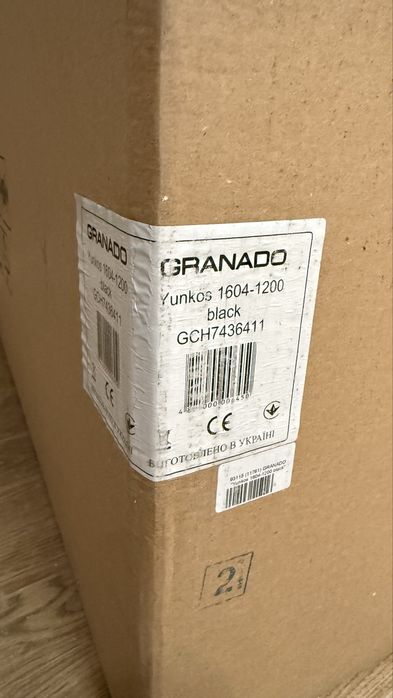 Витяжка декоративна GRANADO Yunkos (ЧОРНА) black