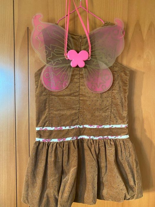 Fato de carnaval  menina 6-8 anos Fada