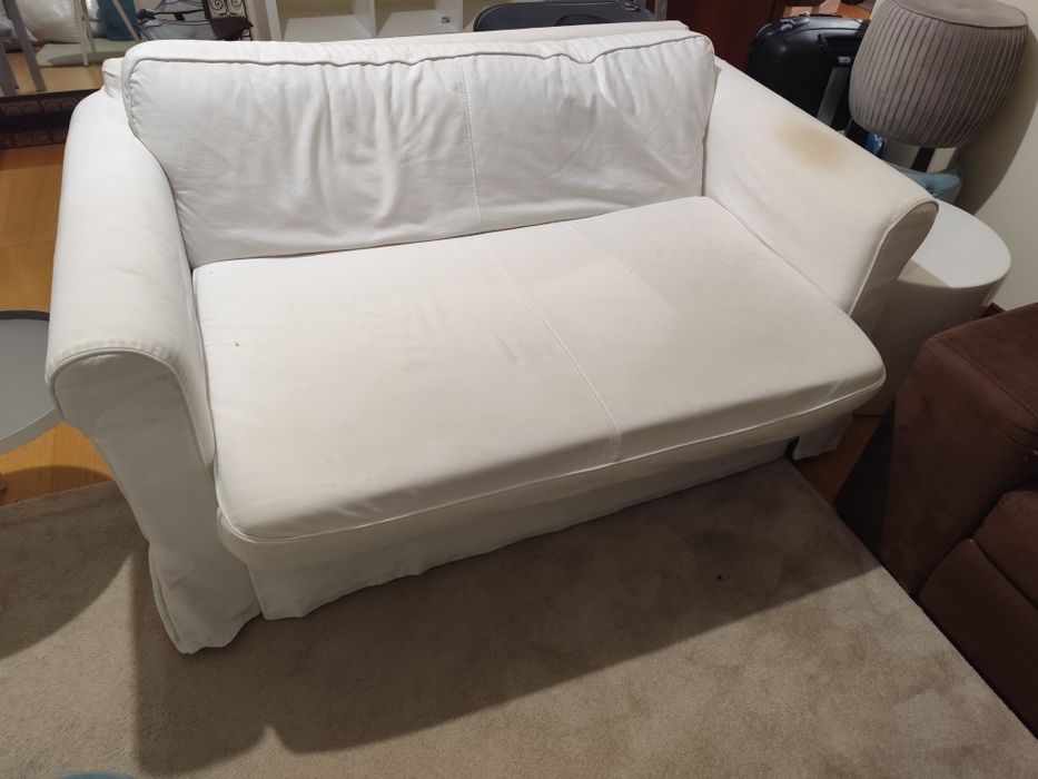 Sofá cama IKEA branco