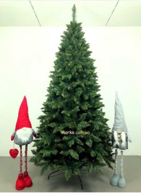 Густа штучна ялинка із пвх підвищеної якості 220 см 2,2 м 250 см 2,5 м
