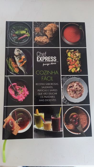 livro receitas e pratos vapor da chef express pingo doce