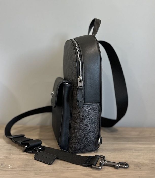 COACH Turnlock Sling мужская сумка слинг чоловіча сумочка оригінал