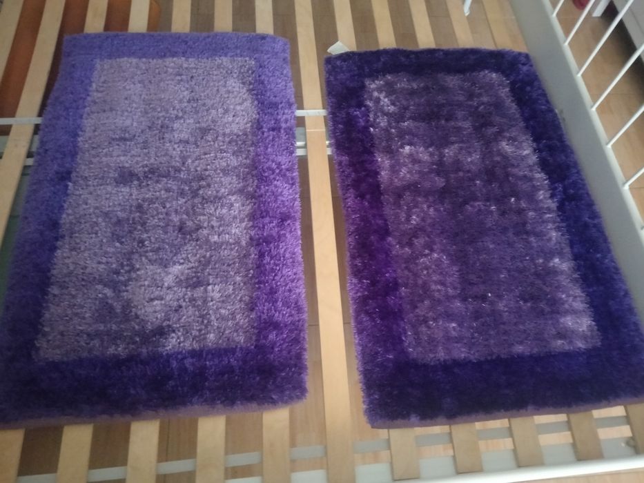 Tapetes quarto Roxo e Laranja novos