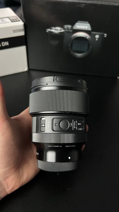 Sigma art 85mm DG DN Sony-E