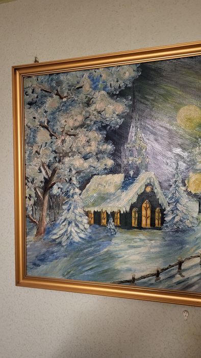 Obraz malowany na płótnie 105 x 70