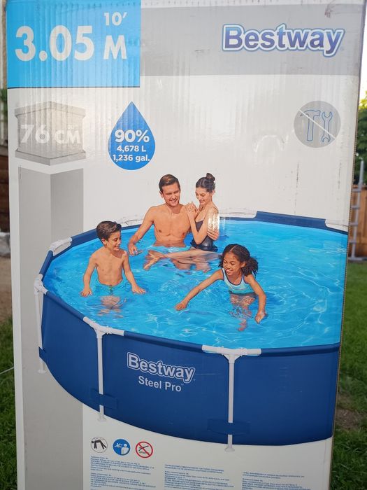 Basen 3,05m /76cm komplet z pompą