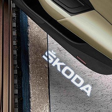 Skoda Octavia A7 VRS Kodiaq Karoq проектори логотипів якісні
