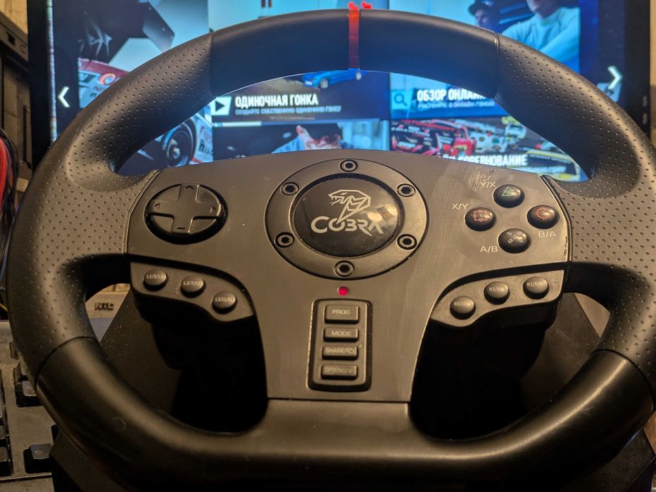 Ігрове кермо cobra rally gt900