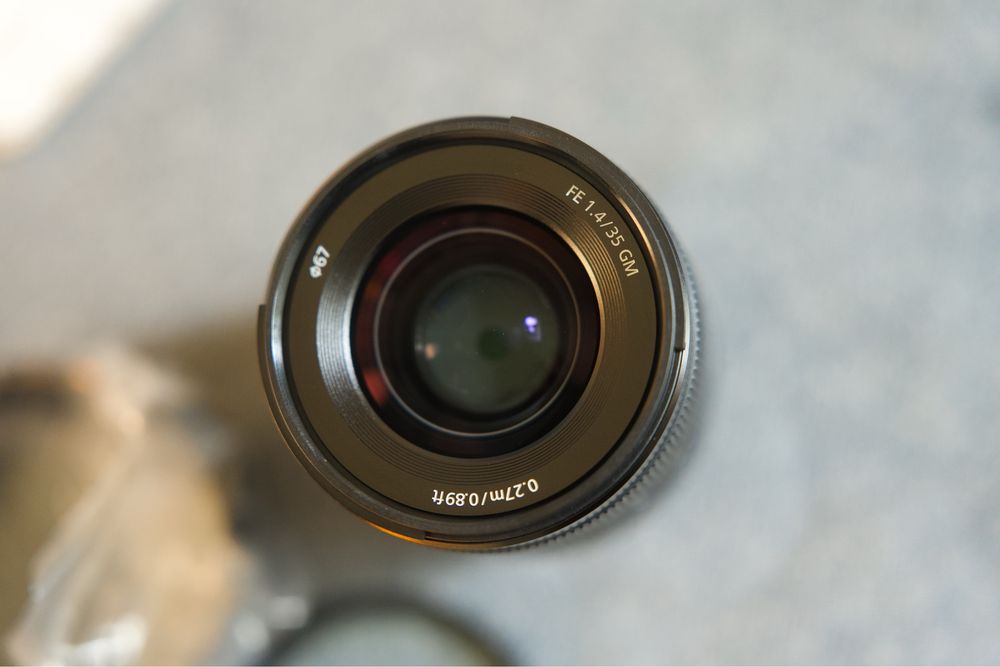 Sony FE 35mm f/1.4 GM - флагманська оптика серії G Master